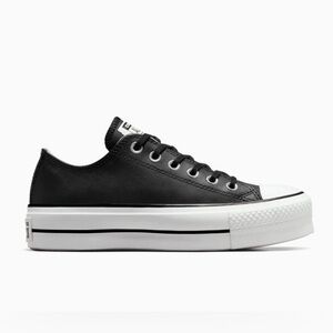 NWT-Converse Unisex ‘Chuck Taylor All Star Clean Lift’ Platform Leather Sneakers